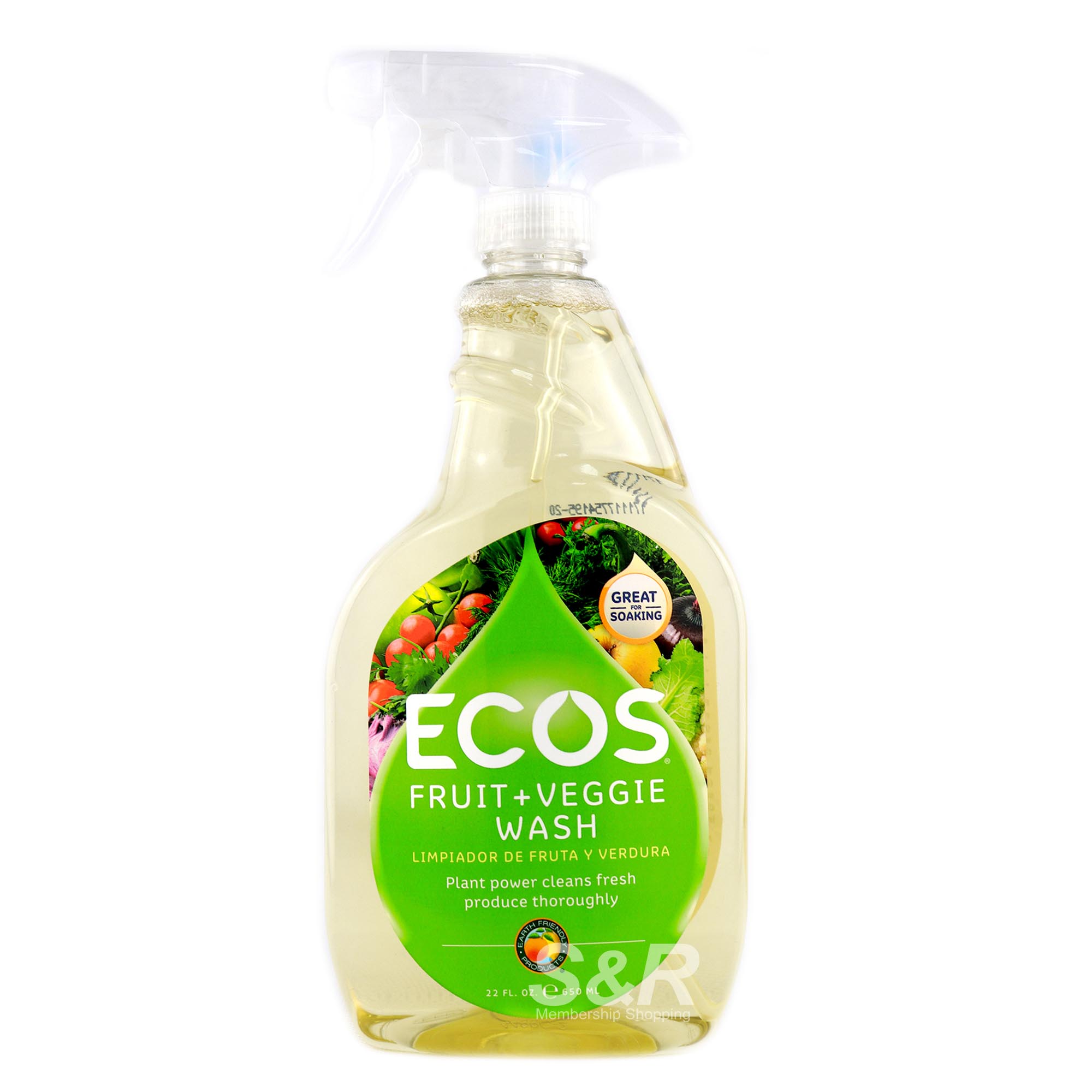 Ecos Fruit + Veggie Wash 650mL